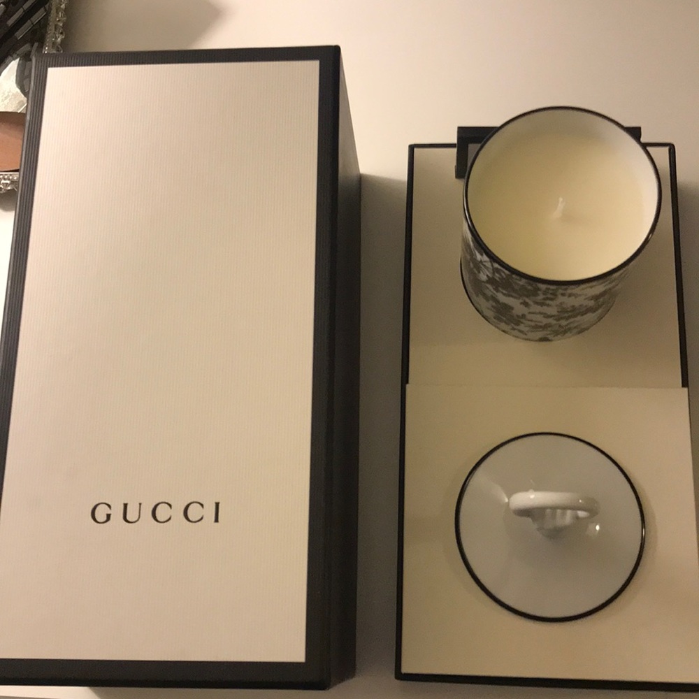 Gucci Inventume, herbarium hand and ring candle